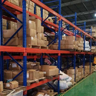 China 5000kg Logistics Rack Four Layer Selective Pallet Racking System for sale