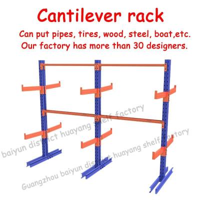 China 3000KG Cantilever Steel Storage Racks  For Timber for sale