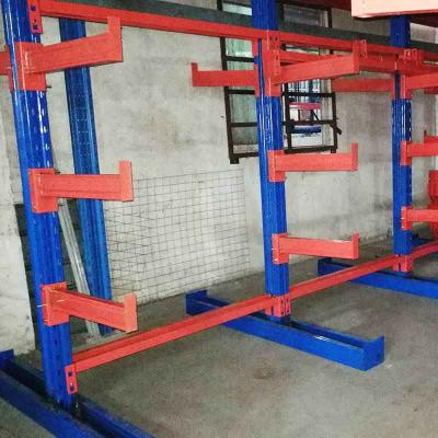 China Sgs Medium Duty Cantilever Rack 3000kg Single Sided Cantilever Racking for sale
