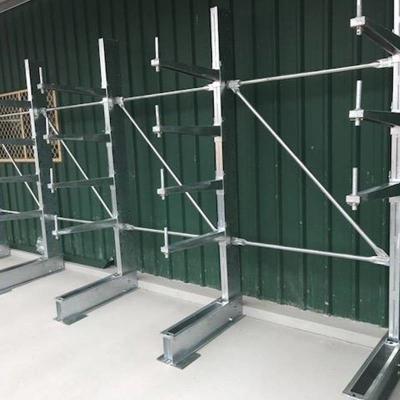 China Vertical Q235B Cantilever Racking System ISO I Beam Cantilever Rack for sale