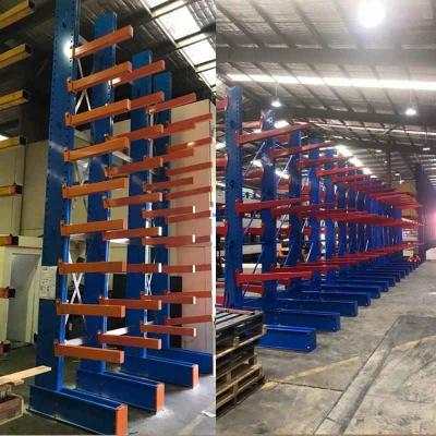 China ODM Cantilever Racking System Q235B Pallet Racking Timber Shelves for sale