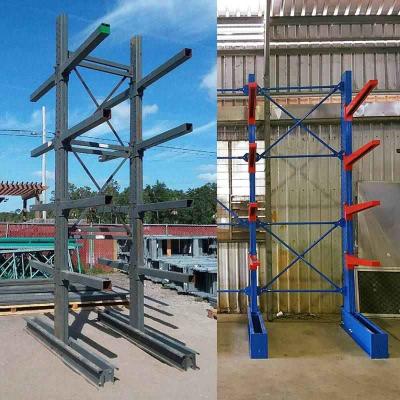 China 3000kg Double Sided Cantilever Rack 1000mm Cantilever Rack Shelf for sale