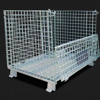 China SGS Welded Wire Mesh Cage 1200kg Collapsible Wire Cage For Workshop for sale