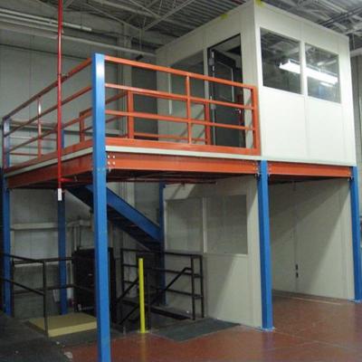 China 700KG Shelving Supported Mezzanine SGS Steel Structure Mezzanine Rack for sale