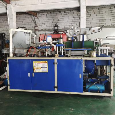China Used Cup Lid Thermoformer Machine For Plastic 500*300mm for sale