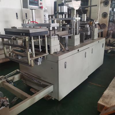China Used Automatic Pet Thermoforming Machine Cover Cup Lid Thermoforming Vacuum Mould Machine for sale