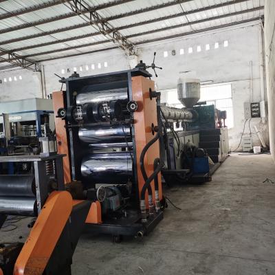 China Kunststoff Pp Ps Blatt zweitgebrauchene PVC-Extrudermaschine Kunststoffblatt Extrusionsmaschine zu verkaufen
