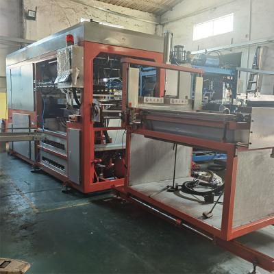 China Used Ps Fast Food Box Plastic Vacuum Forming Machine For ming Large Trays Blister Plastic Tray for sale