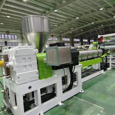 China Used Plastic Sheet Extruder 150mm Single Screw Extrusion Sheet Machine for sale