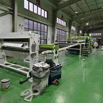 China Extrusor de plástico usado línea continua de extrusión de hojas de plástico PP en venta