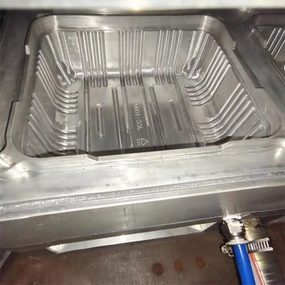 China Plastic Fruit Box Thermoforming Mold For Positive Negative Pressure Four Stations Machine for sale