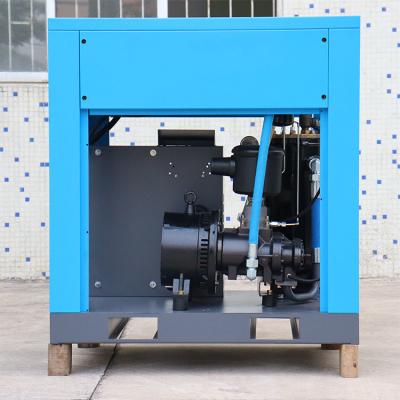 China High Flow Water Cooled Pressure  Rotary Screw Air Compressor Discharge Temperature ≤45℃ for sale