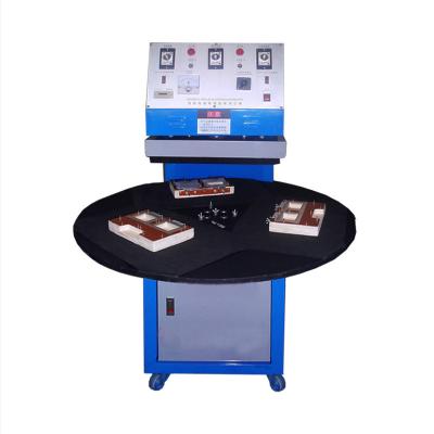 China Turntable Blister Heat Sealing Machine L508*W712*H1400 Mm 0.15-0.5mm for sale
