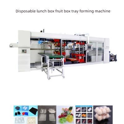 China Máquina automática de moldagem a vácuo de plástico para embalagens alimentares à venda