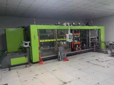 China Full Automatic Plastic Three Stations Blister Thermoforming Machine For Egg Tray for sale
