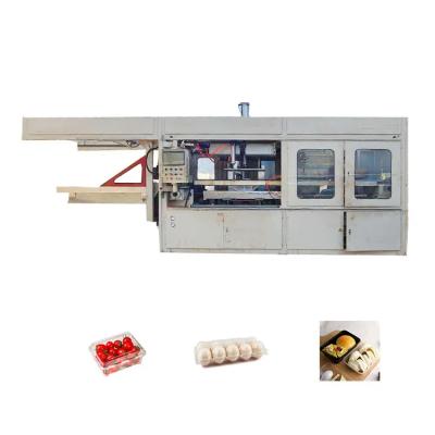 China PE/PET/PVC Plastic Thermoforming Machine 15-30 Punches/Min PLC Control System for sale