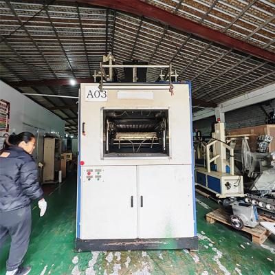 China Used Electric Plastic Thermoforming Machine For Making Plastic Cup Te koop