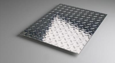 China Customized 6063 Embossed Aluminum Sheet Metal In Stamping à venda