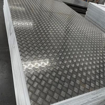 中国 5052 H22 Embossed Aluminum Plate Sheet CE ISO 販売のため