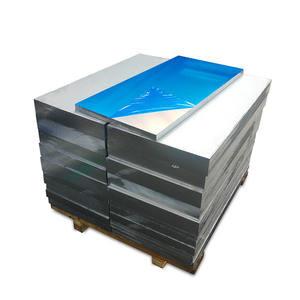 China Gebürsteter Aluminiumblechtafel-Spiegel der Haarstrichoxidations-5mm prägte 5754 O H112 zu verkaufen