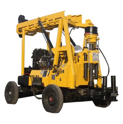 China XYX-3 for 4 wheel trailer core drilling rig 600m for sale