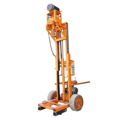 China 100m Small Electric Water Well Drilling Rig/Water Bore Well Drilling Rig Machine for sale