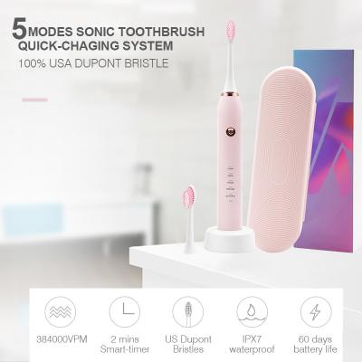 China Alvejante impermeável da escova de dentes elétrica à venda
