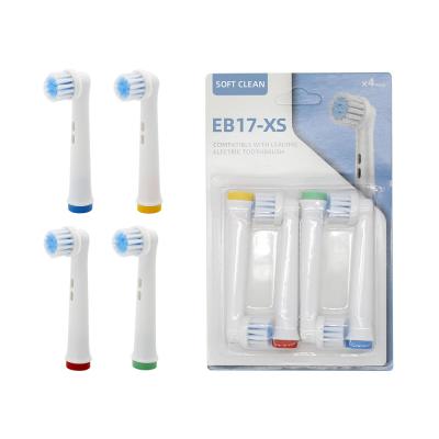 China Mildewproof Oral Replacement Toothbrush Heads Durable Nylon Material for sale