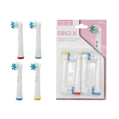 China Sonic Antibacterial Replacement Toothbrush Heads Mildew Proof for sale