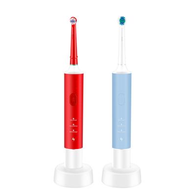 China RoHS Travel Rotating Electric Toothbrush Rechargeable Battery Powered for sale