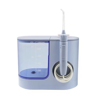 China 50-60Hz Countertop Water Flosser Lightweight Tooth Jet With 6 Tips for sale