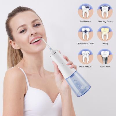 China 30-120PSI professional Rechargeable Oral Irrigator 3W IPX7 Waterproof for sale