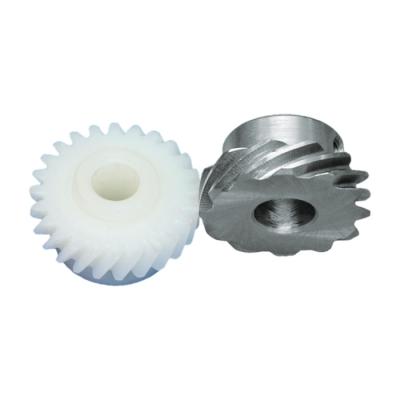China Sewing M/C Helical Cylindrical Gear Screw Gear For Strip cutting Machine for sale