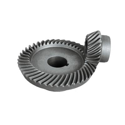 China Helical Right Angle Bevel Gear Cross Axis Helical Bevel Pinion Gear for sale
