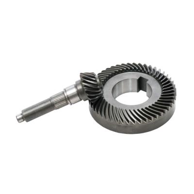 China 90 Degree Spiral Bevel Gear Design Micro Reducer High Speed for sale