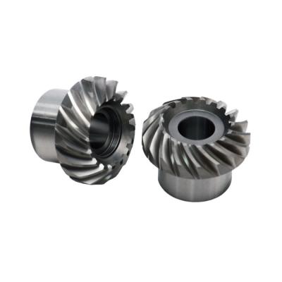 China 24t 15t Helical Screw Gear High Wear Resistance Grinding Cnc Milling Gears for sale