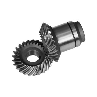 China Miniaturization Reducer Angle Spiral Bevel Gear Cutting High Speed Machining Drive for sale