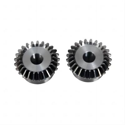 China 90 Degree Angle Grinder Straight Bevel Gear Teeth Custom 95%-98% Power Transmission for sale