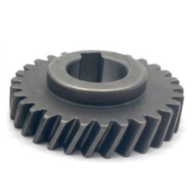 China Small Module Grinding Gear Angle 14.5° 20° Spiral Bevel Gear for sale