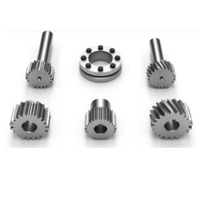 China Tool CNC Machine Gears Stainless Steel Precision Spur Cylindrical Gear Spline for sale