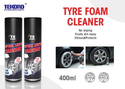 China Líquido de limpeza da espuma do pneumático para a sujeira resistente ausente de levantamento e a restauração da aparência preta profunda natural à venda