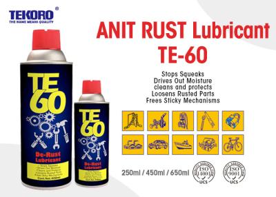 China Metal Surfaces Protection Anti Rust Lubricant With Corrosion Resistant Ingredients for sale