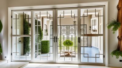 China Puertas de vidrio correderas de aluminio residencial ventiladas ODM a prueba de fuego en venta