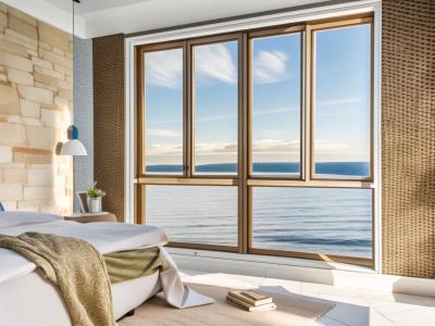 China Modern Residential Aluminium Sliding Windows Waterproof Woodgrain Finish for sale