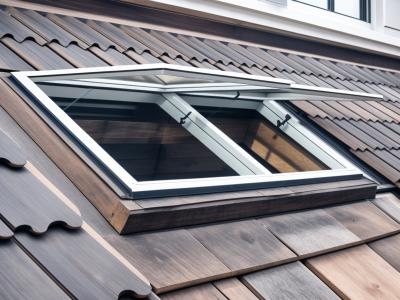 Китай Алюминиевое окно с подвешенной крышей, водонепроницаемое и звуконепроницаемое. продается