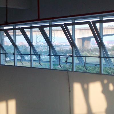 Китай Стеклянный верхний подвешенный скользящий оконный каркас с открывающимся окном из алюминия продается