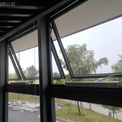 中国 現代のアルミニウム 窓 トップ ハング アウリング 窓 防音 販売のため