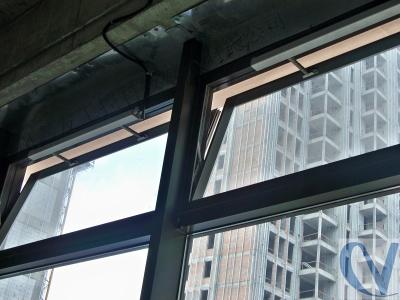 China Função de isolamento acústico do revestimento da janela de vidro fixo de alumínio OEM à venda