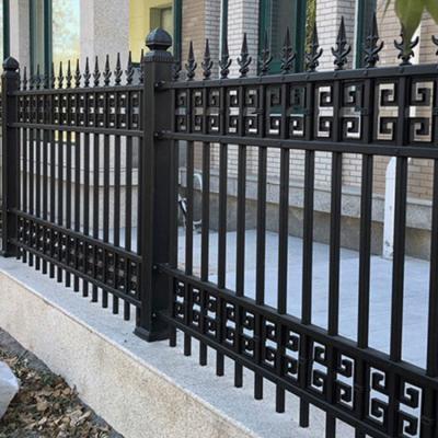 China Security Exterior Aluminum Stair Railing Windproof Aluminum Stair Fencing for sale