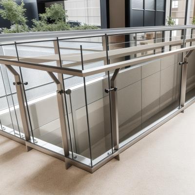 China Customized Home Aluminum Stair Railing High Rust Resistance AAMA for sale